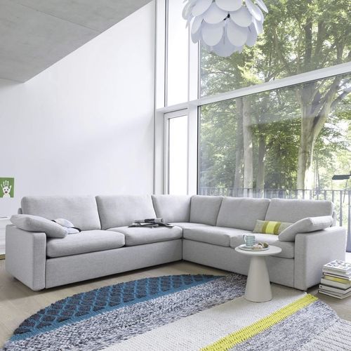 Sofá modular - CONSETA - COR - contemporâneo / em tecido / em couro