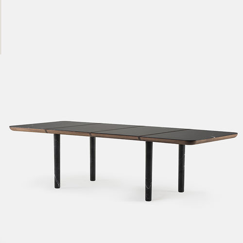 Mesa contemporânea - MARLON - DE LA ESPADA - em madeira de freixo / em nogueira americana / em carvalho branco