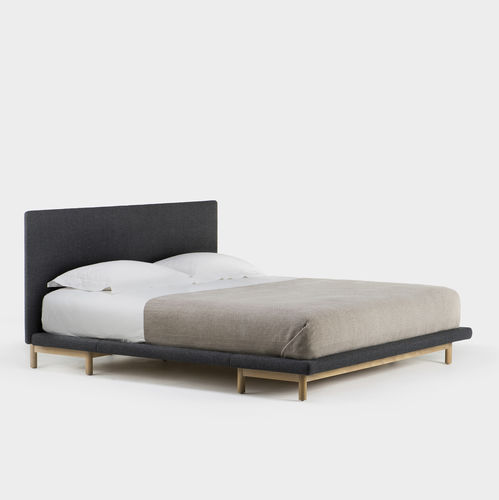 Cama king size - FRAME - DE LA ESPADA - queen size / contemporânea / estofada