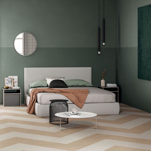 Placas de revestimento em grés porcelanato - TEXTILE EXTRA - MARCA CORONA - polida / para ambiente interno / de parede