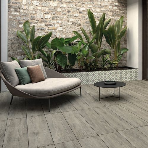 Placas de revestimento em grés porcelanato - FIEMME - MARCA CORONA - patinada / para área externa / de jardim