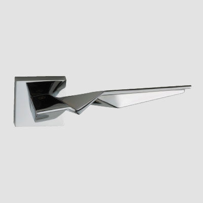 Maçaneta para porta - VD21 - Internorm - metálica / contemporânea / de Zaha Hadid