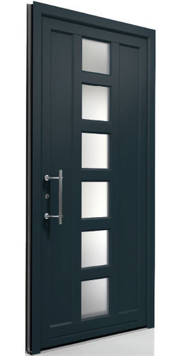 Porta de entrada - AT 200 VA-A3B - Internorm - em alumínio / de abrir / com vidro
