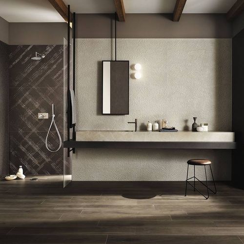 Placas de revestimento em cerâmica - BLOOM - FAP ceramiche - com acabamento natural / com relevo / lisa