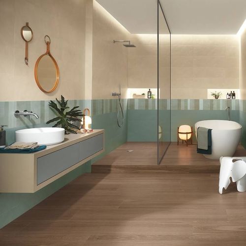 Placas de revestimento em cerâmica - LINE - FAP ceramiche - fosca / para ambiente interno / para banheiro
