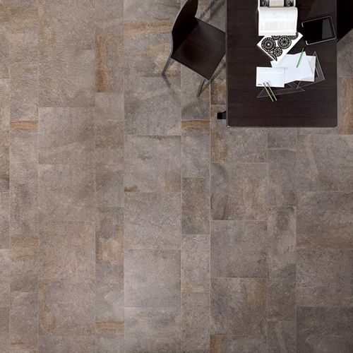 Placas de revestimento em grés porcelanato - IN&OUT PERCORSI SMART : PIETRA DI LAVIS - CERAMICHE KEOPE - fosca / para ambiente externo / para piso