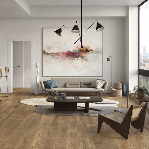 Placas de revestimento em grés porcelanato - JOURNEY CARAMEL - CERAMICHE KEOPE - fosca / com acabamento natural / para ambiente interno
