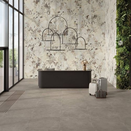 Placas de revestimento em grés porcelanato - DISTRICT GREY - CERAMICHE KEOPE - fosca / para ambiente interno / para ambiente externo