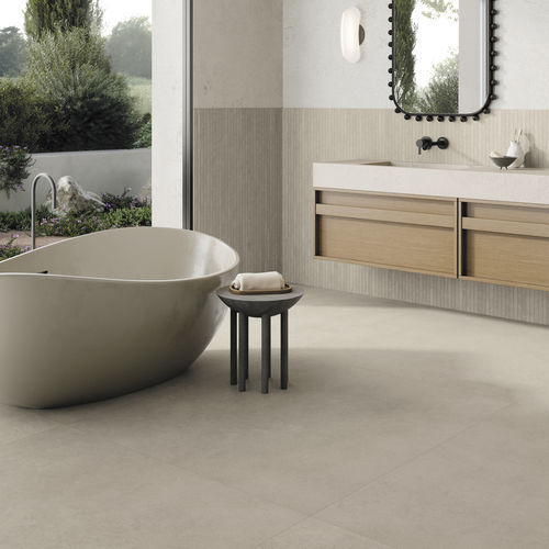 Placas de revestimento em grés porcelanato - GRACE CLAY - CERAMICHE KEOPE - fosca / para ambiente interno / para ambiente externo