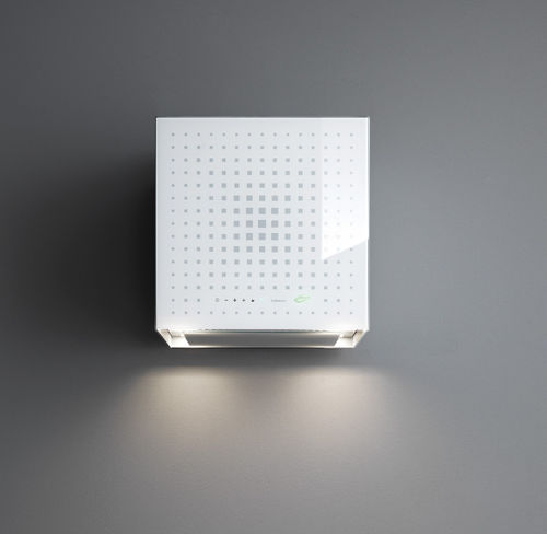 Coifa de parede - RUBIK E.ION - falmec - de ilha / com iluminação embutida / de design original