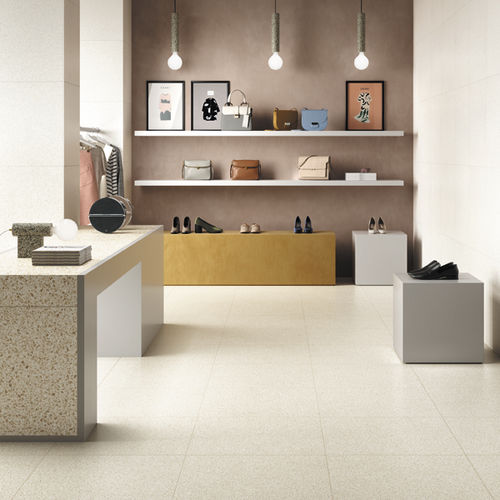 Placas de revestimento em grés porcelanato - FLAKE WHITE - CERAMICHE REFIN - fosca / para ambiente interno / para ambiente externo