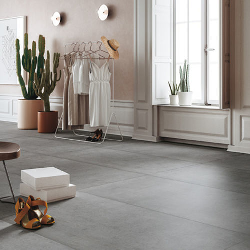 Placas de revestimento em grés porcelanato - PLAIN IRON  - CERAMICHE REFIN - fosca / para ambiente interno / para banheiro