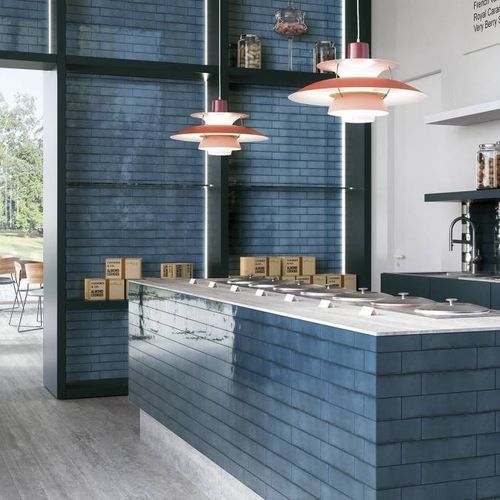 Placas de revestimento em cerâmica - HALO OCEAN - CERAMICHE REFIN - brilhante / para ambiente interno / para banheiro