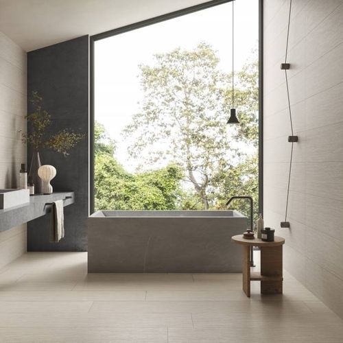 Placas de revestimento em grés porcelanato - TAMASHI VANILLA - CERAMICHE REFIN - fosca / para ambiente interno / para banheiro