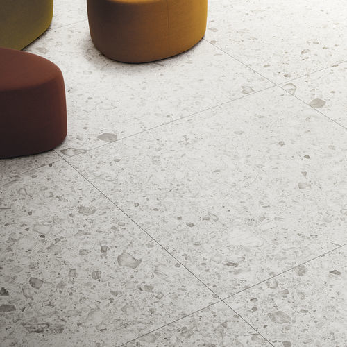 Placas de revestimento em grés porcelanato - OROBICA BIANCA - CERAMICHE REFIN - fosca / para ambiente interno / para ambiente externo