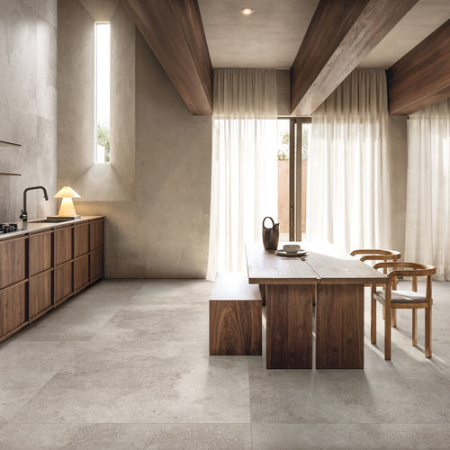 Placas de revestimento em concreto - SC43 - CERAMICHE REFIN - fosca / para ambiente interno / para sala