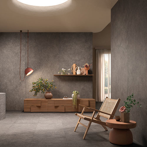 Placas de revestimento em grés porcelanato - PECE - CERAMICHE REFIN - brilhante / fosca / para ambiente interno