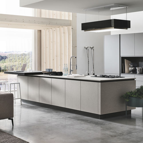 Cozinha contemporânea - ALEVÉ - STOSA CUCINE - em carvalho / em MDF laqueado / em lariço