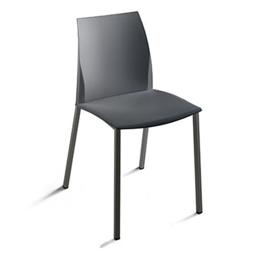 Cadeira contemporânea - ERICA - STOSA CUCINE - para cozinha / em metal cromado / em ABS