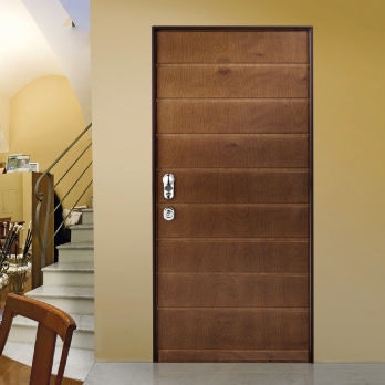 Porta de entrada - PRESTIGE : D-FIVE STARS - Dierre - em aço / de abrir / sem vidros