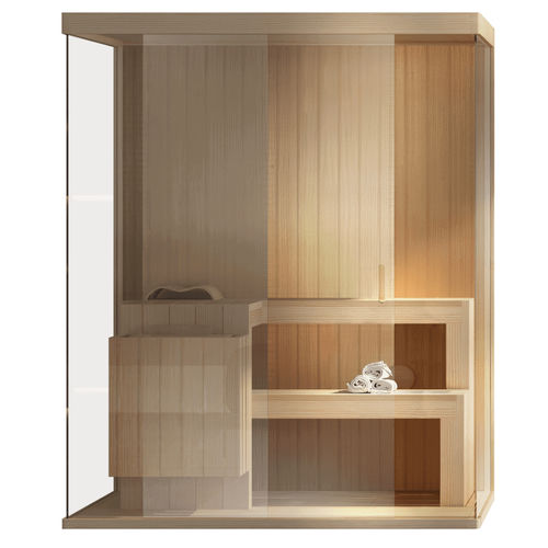 Sauna finlandesa - EXEN - Megius SpA - de infravermelho / da linha residencial / em epícea