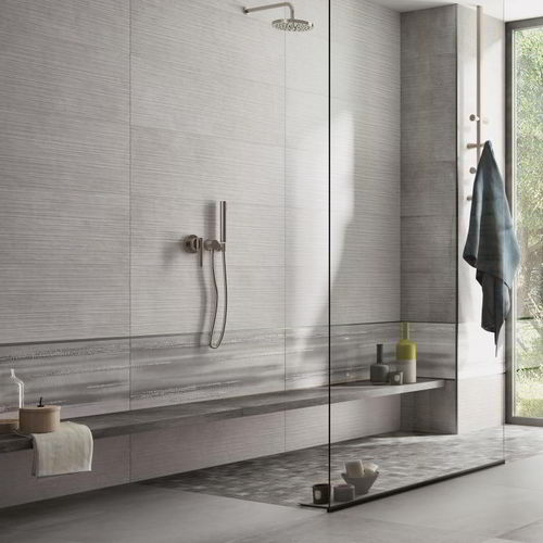 Placas de revestimento em grés porcelanato - ART - CERAMICHE SUPERGRES - com acabamento natural / para ambiente interno / para banheiro