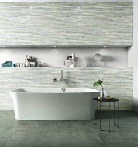 Placas de revestimento em grés porcelanato - YOURMATCH : PAINT - CERAMICHE SUPERGRES - brilhante / acetinada / para ambiente interno