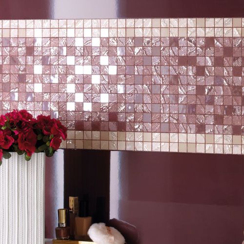 Pastilhas em grés porcelanato - FOUR SEASONS : BLOOM - CERAMICHE SUPERGRES - brilhante / acetinada / para ambiente interno