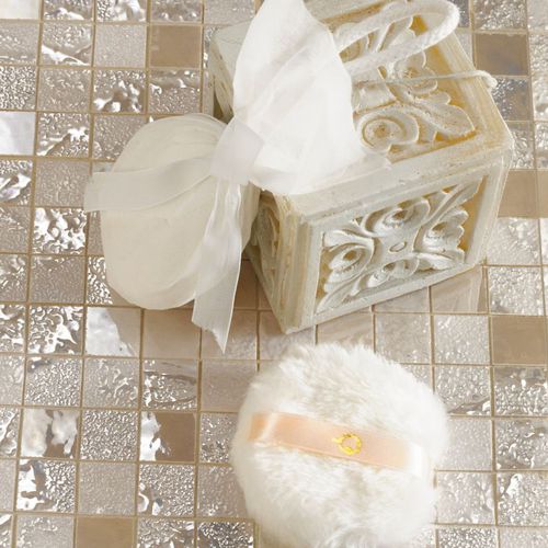 Pastilhas em grés porcelanato - FOUR SEASONS : SNOW  - CERAMICHE SUPERGRES - brilhante / acetinada / para ambiente interno