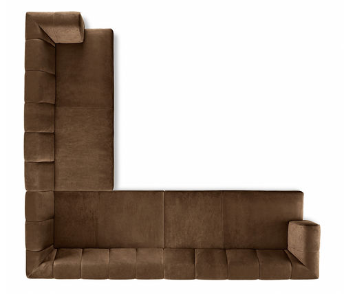 Sofá modular - FIONA SOFT - Gallotti&Radice - contemporâneo / em tecido / em couro