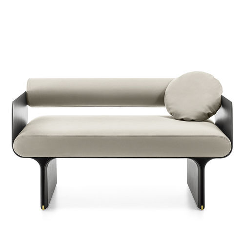 Sofá contemporâneo - Stami Loveseat - Gallotti&Radice - em tecido / em couro / com braços
