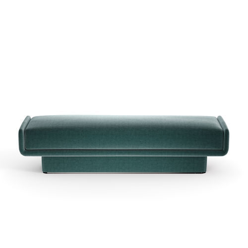 Banco de pé de cama contemporâneo - LILAS - Gallotti&Radice - em tecido / em couro / em metal laqueado