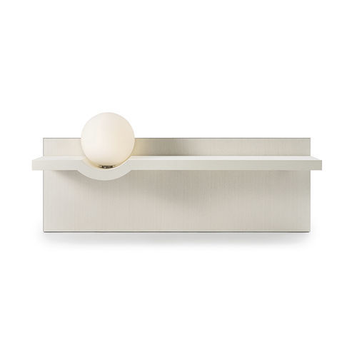 Estante de parede - STRESA - Gallotti&Radice - contemporânea / em madeira / em couro