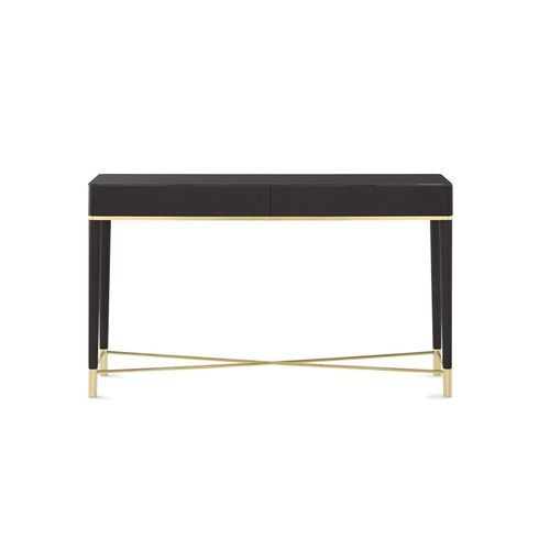 Aparador contemporâneo - TAMA - Gallotti&Radice - em vidro temperado / com base em madeira de freixo / retangular