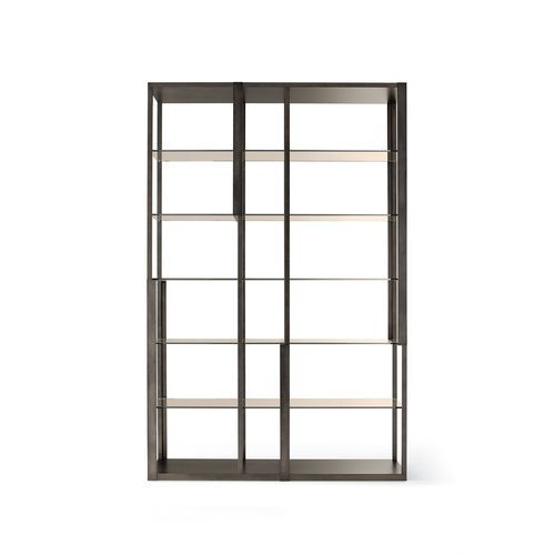 Estante baixa - TORTONA - Gallotti&Radice - alta / contemporânea / em metal laqueado