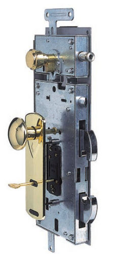 Fechadura mecânica - GRIPSTOP - TESIO - para porta de entrada / de 1 ponto / de embutir