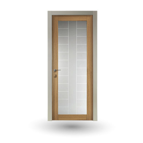 Porta interna - IKI : 30G V1 - GD DORIGO - em madeira / de abrir / com vidro