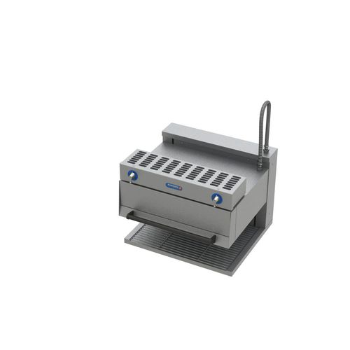 Grelhador a gás - SPM 25 G - ROSINOX - de embutir / profissional / forno salamandra