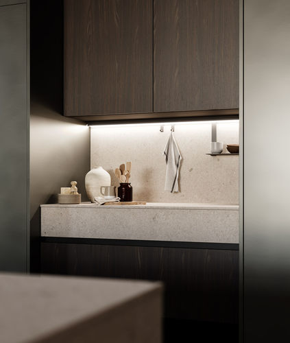 Móvel alto para cozinha - Aspen + D23 - DOIMO CUCINE