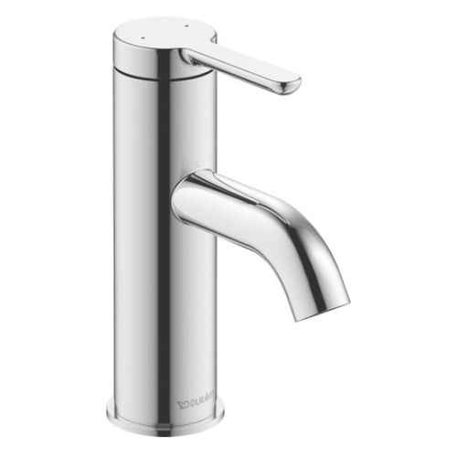 Misturador monocomando para lava-mãos - C11010001 - DURAVIT - de bancada / em metal cromado / para banheiro