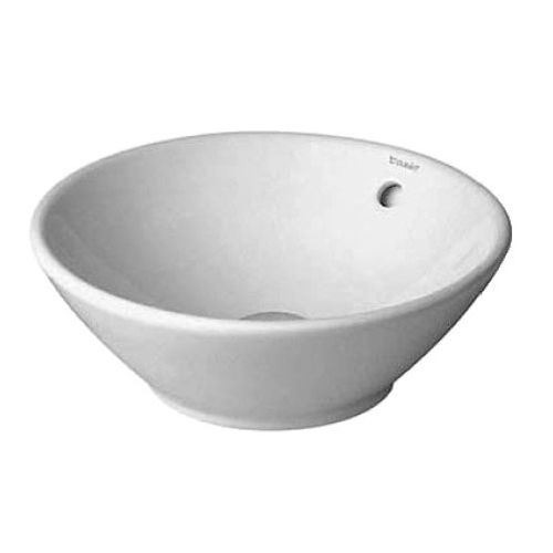 Cuba de apoio - 032542 - DURAVIT - em cerâmica / brilhante / redonda