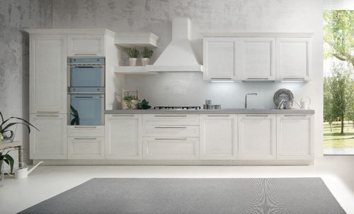 Cozinha contemporânea - GINEVRA 3.0 - Record Cucine - em carvalho / com pegas / fosca