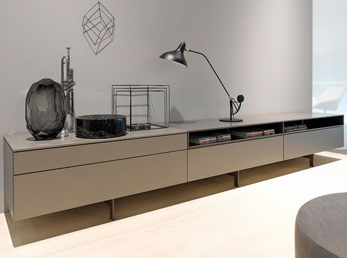 Buffet aparador contemporâneo - CHANGE - interlübke - em madeira laqueada / modular / de Werner Aisslinger