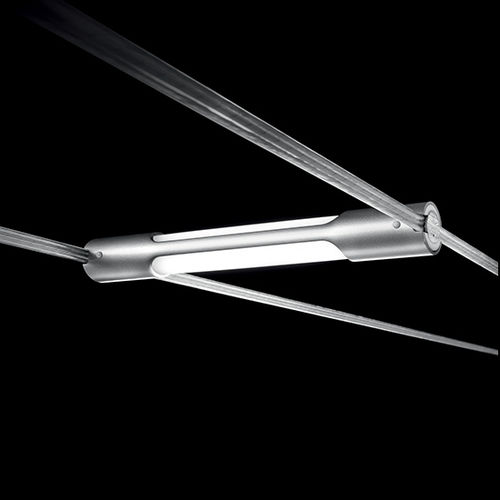 Iluminação em cabo de LED - TENSOSTILO - CINI&NILS - linear / em alumínio / para ambiente interno