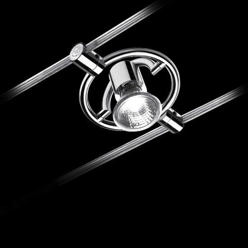 Iluminação em cabo de LED - MINITENSOFARIUNO - CINI&NILS - redonda / metálica / para ambiente interno