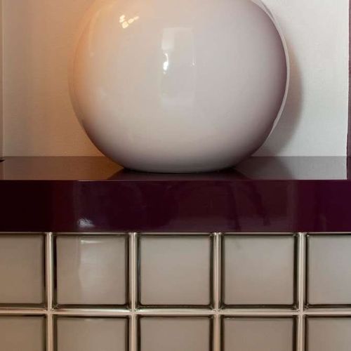 Tijolo de vidro quadrado - AGATA Q19  - SEVES GLASSBLOCK - metalizado / liso / para piso