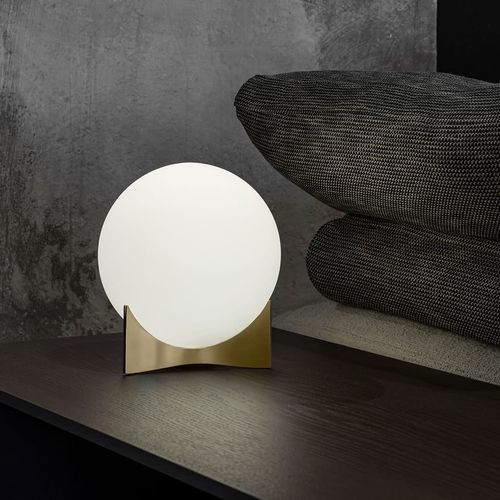 Luminária de mesa - OSCAR - TERZANI - em latão / em vidro / contemporânea