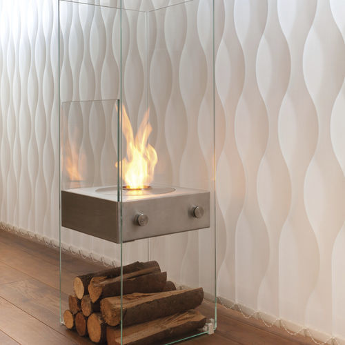 Lareira ecológica a bioetanol - GHOST - EcoSmart Fire - de instalação livre / de piso / sem duto de exaustão