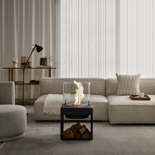 Lareira ecológica a bioetanol - Pop 8L - EcoSmart Fire - de instalação livre / em ilha / Face única