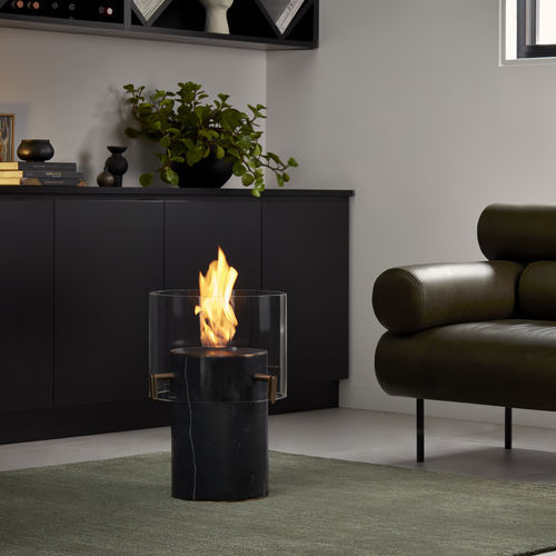 Lareira ecológica a bioetanol - Pillar 3T - EcoSmart Fire - de instalação livre / em ilha / com 4 faces